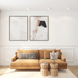 Светильник накладной LUND, IP 20, до 15 Вт, GX53, LED, белый, алюминий, Denkirs DK2601-WH