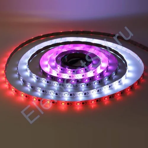 Светодиодная лента 5050, 30 led/m, V600, RGB-SPI (IC1804), 12V, IP65 - фото 3.