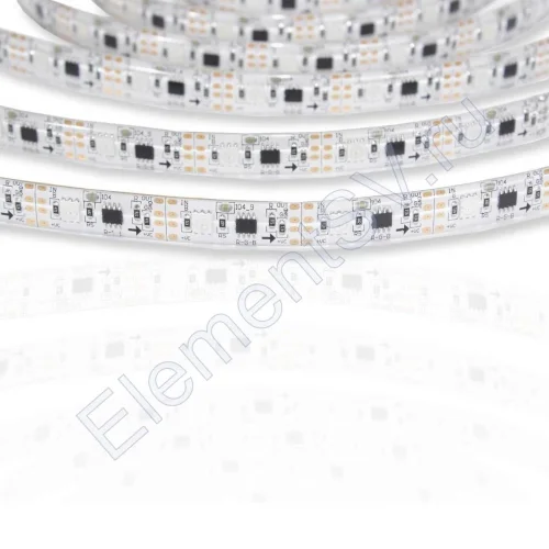 Светодиодная лента 5050, 30 led/m, V600, RGB-SPI (IC1804), 12V, IP65 - фото 4.