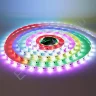 Светодиодная лента 5050, 30 led/m, V600, RGB-SPI (IC1804), 12V, IP65 - фото.