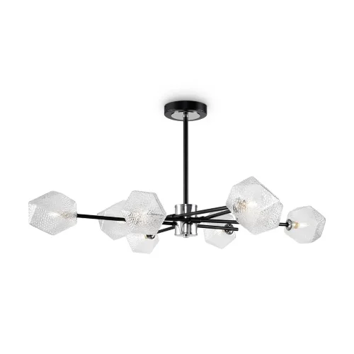 Люстра FR5328CL-08B Флористический / Floristic G9x8 (Черный) FR5328CL-08B - фото 2