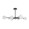 Люстра FR5328CL-08B Флористический / Floristic G9x8 (Черный) FR5328CL-08B - фото 2