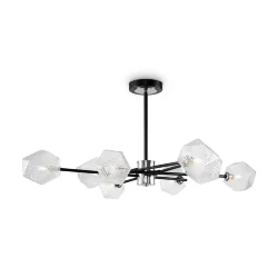 Люстра FR5328CL-08B Флористический / Floristic G9x8 (Черный) FR5328CL-08B