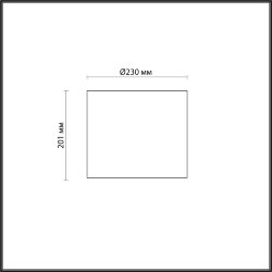 Абажур «ODEON LIGHT EXCLUSIVE» 4868/1S, серия: TOWER