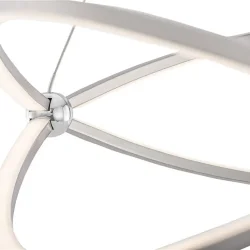 Подвесной светильник Weave 3000K 45Вт (Никель)