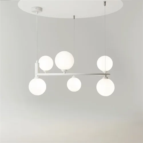 Подвесной светильник Ring G9х6 (Белый) - фото 7