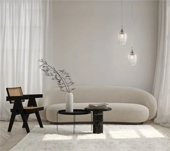 Подвесной светильник Blues E14х1 40Вт (Никель) - фото 6