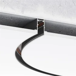 Slim Magnetic Встраиваемый радиусный шинопровод черный ⌀ 800мм 85158/00 85158/00 (066494)