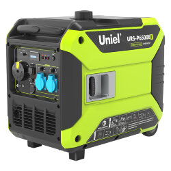 URS-P6500Ei Генератор бензиновый инверторный, Однофазный, Максимальная мощность 5.5кВт, Электрический стартер, TM Uniel
