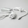 Блок Питания Электронный 60W для Нитей 24В, до 1000 LED, Провод Белый Каучук, IP65. Фото 2.