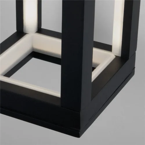 Уличный настенный светодиодный светильник Frame LED IP54 1527 TECHNO LED черный - фото 3