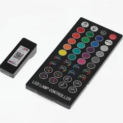 Контроллер IR40-BT-RGB-01 P38 (5-24V, RGB, 3х2А, IR пульт 40кн. + управление по Bluetooth)