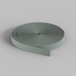 Гибкий трек-ремень Belty, серия Base, 20м, 48V DC, IP20, светло-серый, ткань, медь, Denkirs TR5502-LG