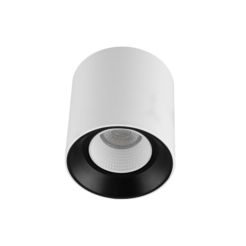 DK3090-WB+WH Светильник накладной IP 20, 10 Вт, GU5.3, LED, бело-черный/белый, пластик.
