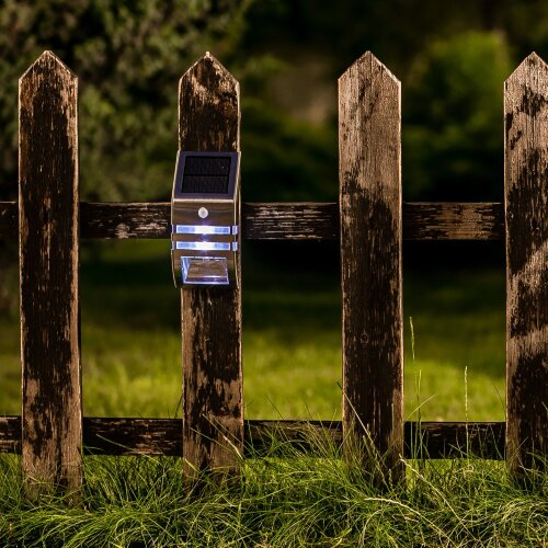 USL-F-164-MT170 SENSOR Садовый светильник на солнечной батарее, с датчиком движения, Белый свет, 1xАА Li-Io аккумулятор в-к, IP44. - фото 9