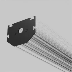 Slim Magnetic Заглушки для шинопровода в натяжной потолок 85204/00 черный 2 шт. 85206/00 (067417)