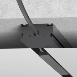 Slim Magnetic Заглушки для шинопровода в натяжной потолок 85204/00 черный 2 шт. 85206/00 (067417)