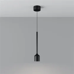 Подвесной светильник Вершина / Apex 3000К 8Вт IP 54 (Черный) O491PL-L8B3K