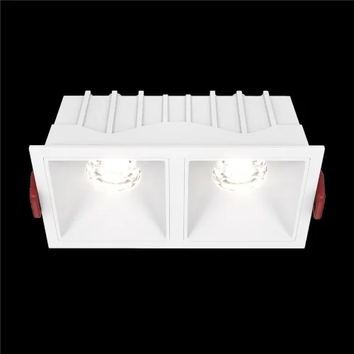 Встраиваемый светильник Alfa LED 4000K 2x10Вт 36° Dim Triac (Белый) - фото 3