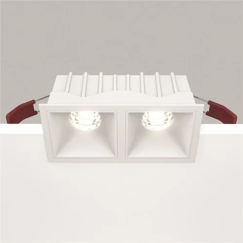 Встраиваемый светильник Alfa LED 4000K 2x10Вт 36° Dim Triac (Белый) - фото 5