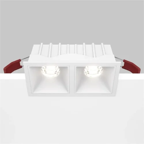 Встраиваемый светильник Alfa LED 4000K 2x10Вт 36° Dim Triac (Белый) - фото 10