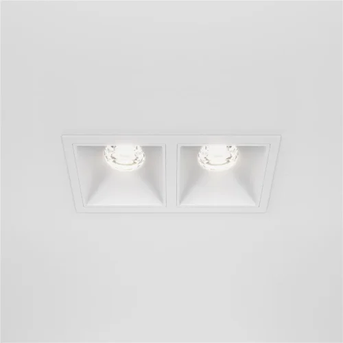 Встраиваемый светильник Альфа / Alfa LED 20 Вт 4000 К 36° с функцией диммирования (Белый) DL043-02-10W4K-D-SQ-W - фото 9