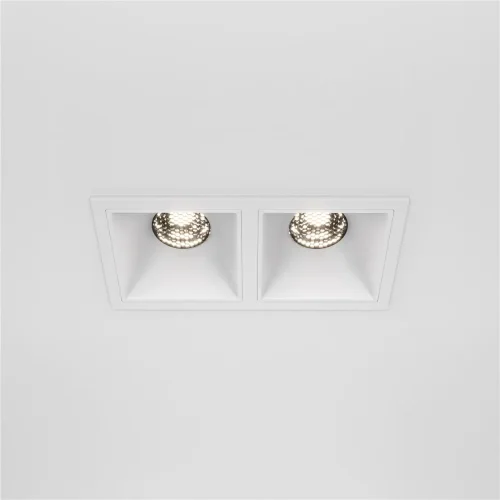 Встраиваемый светильник Альфа / Alfa LED 20 Вт 4000 К 36° с функцией диммирования (Белый) DL043-02-10W4K-D-SQ-W - фото 15