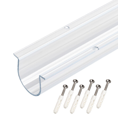 Профиль MOONLIGHT-D40-1000-TU CLEAR (Arlight, Пластик) - фото 1