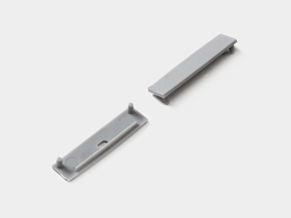 Комплект заглушек на профиль SF-4411 (2 шт), SF-4411-ECS. Фото 2