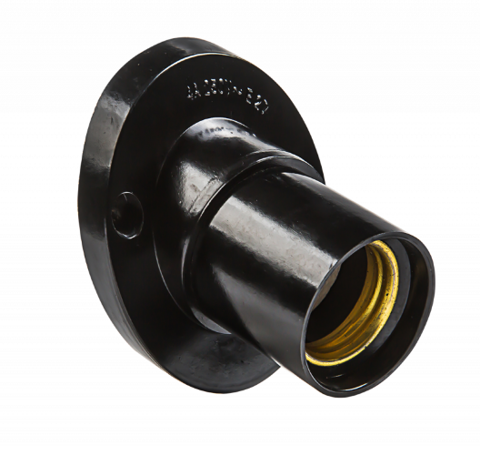 Патрон Е27 Ф П-02 Е27 карболитовый настенный IN HOME - Фото 2