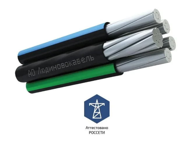Провод СИП-2 3х35+1х54.6+1х16 0.6/1кВ (м) Людиновокабель Л0012599 - фото