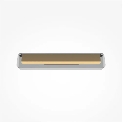 Настенный светильник (бра) Flat 3000К 10Вт (Черный и Латунь) - фото 5