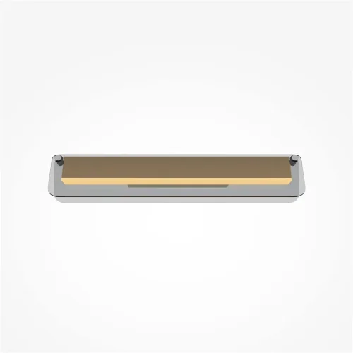 Настенный светильник (бра) Плоскость / Flat 3000К 10Вт (Черный) MOD296WL-L10BS3K - фото 4