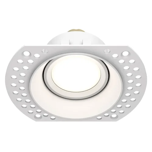 Встраиваемый светильник Точка / Dot 1*GU10 10 Вт (Белый) DL042-01-RD-W - фото