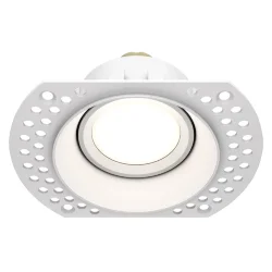 Встраиваемый светильник Точка / Dot 1*GU10 10 Вт (Белый) DL042-01-RD-W