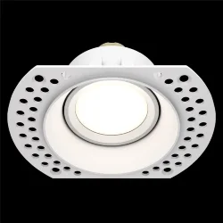 Встраиваемый светильник Точка / Dot 1*GU10 10 Вт (Белый) DL042-01-RD-W