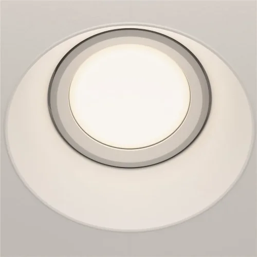 Встраиваемый светильник Точка / Dot 1*GU10 10 Вт (Белый) DL042-01-RD-W - фото 4