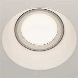 Встраиваемый светильник Точка / Dot 1*GU10 10 Вт (Белый) DL042-01-RD-W