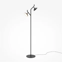 Напольный светильник (торшер) Вита / Vita 3000К 18Вт (Черный) MOD451FL-L16B3K