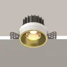 Встраиваемый светильник Раунд / Round 12 Вт 3000 К 50° (Латунь) DL058-12W3K-TRS-BS - фото 4