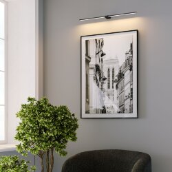 Светильник настенный поворотный светодиодный Luar 900 черный жемчуг 3000K 40153/LED