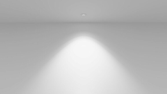 Светильник светодиодный потолочный встраиваемый наклонный, серия DL-KZ, Белый, 18Вт, IP20, Теплый белый (3000К), KZ-2-DLW-18-WW. Фото 2