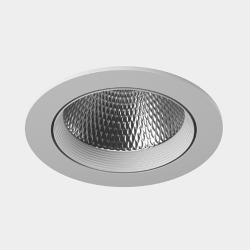 'Светильник светодиодный потолочный встраиваемый наклонный, серия DL-KZ, Белый, 18Вт, IP20, Теплый белый (3000К), KZ-2-DLW-18-WW 030976