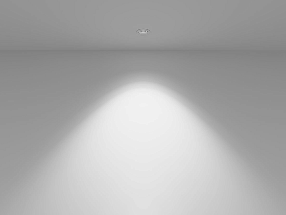 'Светильник светодиодный потолочный встраиваемый наклонный, серия DL-KZ, Белый, 18Вт, IP20, Теплый белый (3000К), KZ-2-DLW-18-WW. Фото 3