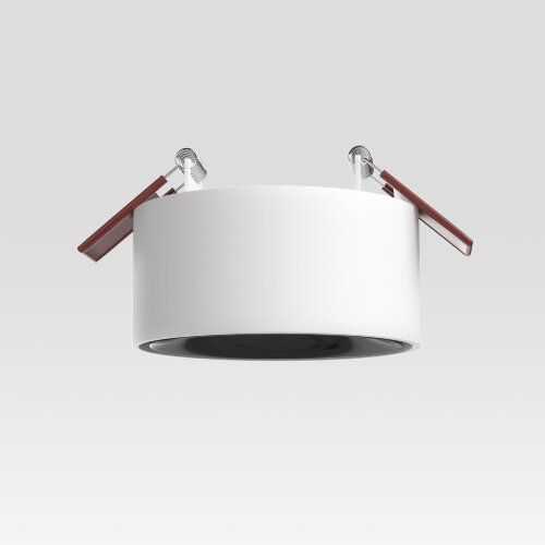 Светильник встраиваемый светодиодный Glam белый/черный - Фото 4