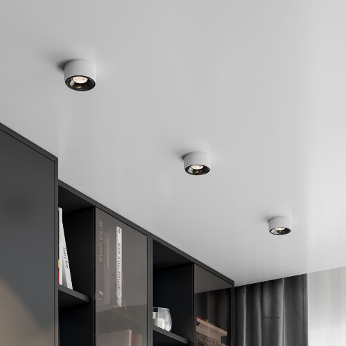 Светильник встраиваемый светодиодный Glam белый/черный - Фото 4