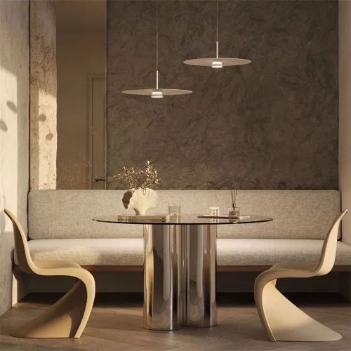 Подвесной светильник Platte 3000К 12Вт (Белый) - фото