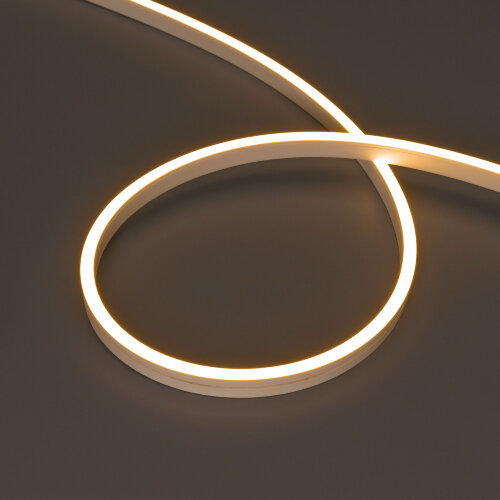 Светодиодная лента герметичная MOONLIGHT-SIDE-A120-06x12mm 24V Warm2700 (9.6 W/m, IP65, 5m, wire x2) (Arlight, Вывод прямой, 3 года) 041036 - фото