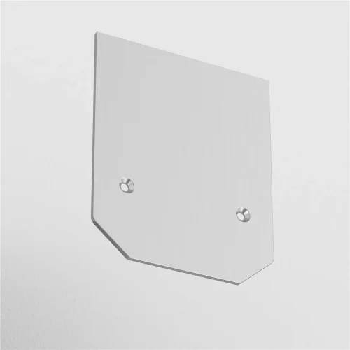 Заглушка торцевая для профиля TRA004MP-21S S35 серый (Серебро) TRA004MPEC-21S - фото 2