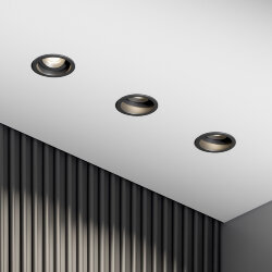 Светильник встраиваемый Tune черный 25014/01